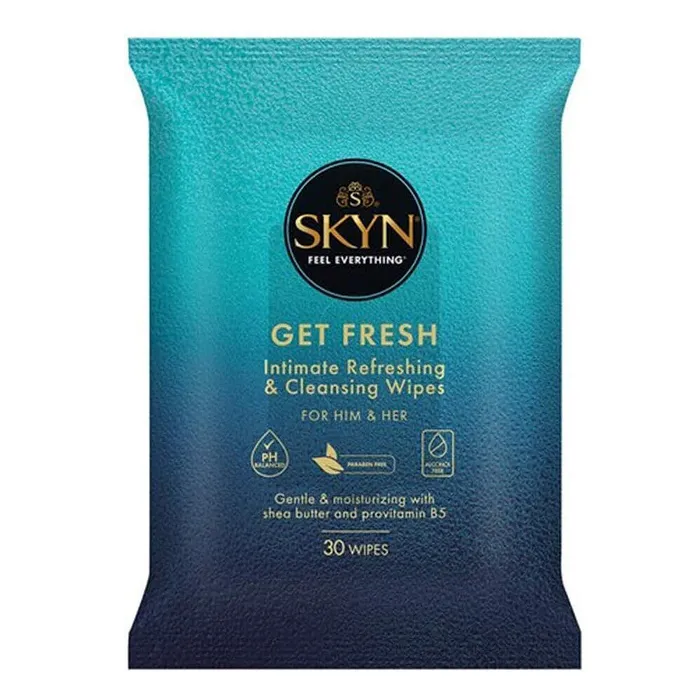 Vibrators Ansell Skyn Get Fresh Intimate Cleansing Wipes