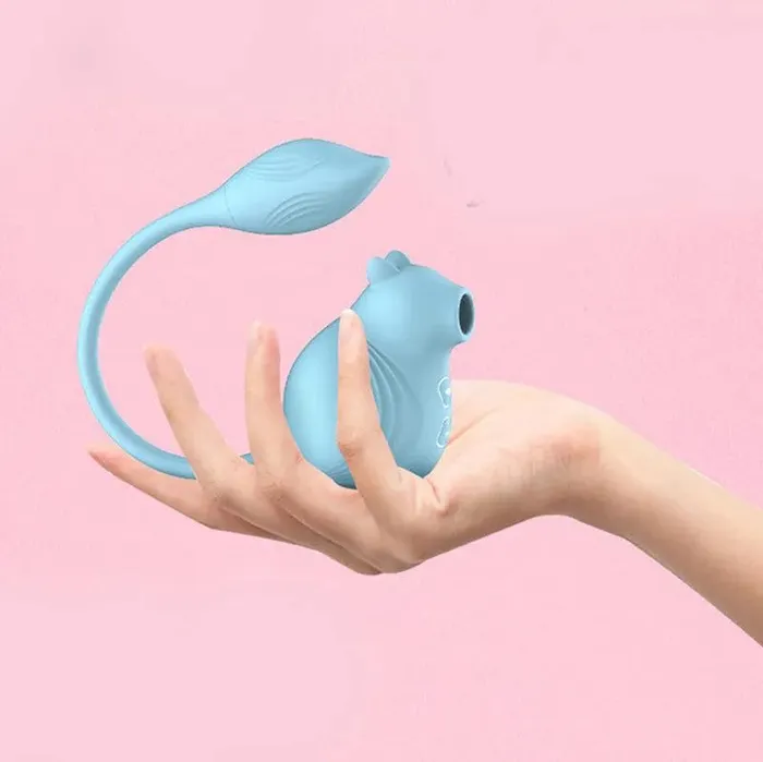 Xinghaoya Couples Clit Sucker Vibrating Egg Sex Toy