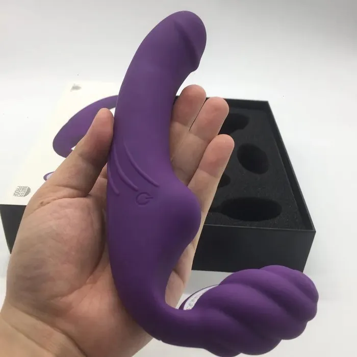Xinghaoya Female Sex Toys Remote Control Lesbian Strapless Strap On Dildo Vibrator