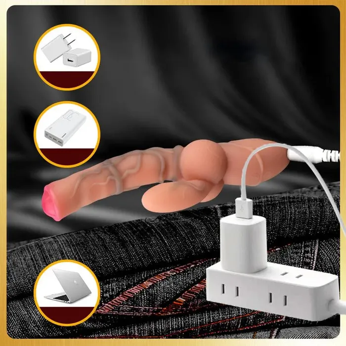 Xinghaoya Female Sex Toys Xinghaoya Silicone Vibrating Rabbit Dildo