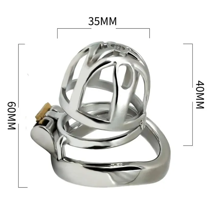 Xinghaoya Male Sex Toys 60mm Steel Male Chastity Cage Belt Toy
