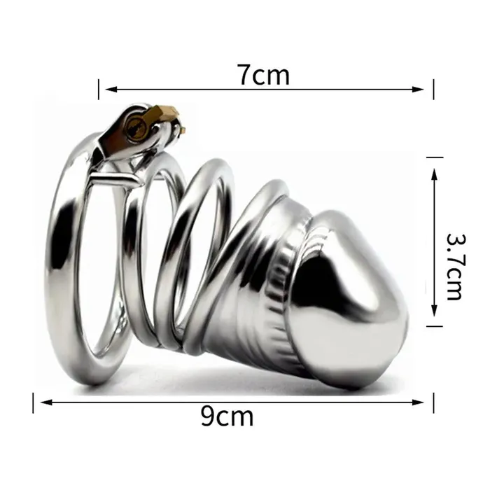 Xinghaoya Male Sex Toys 90mm Steel Realistic Male Cock Cage Toy