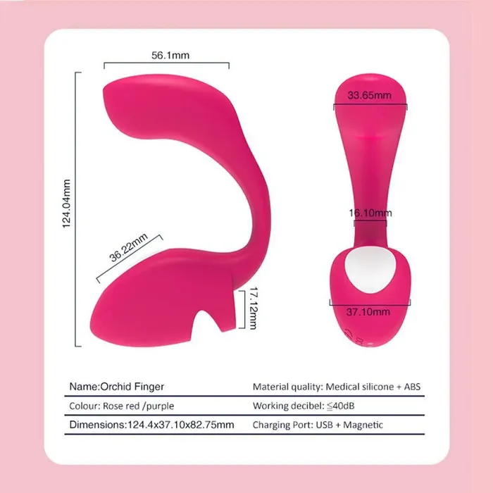 Xinghaoya Remote Control Finger Vibrator for Couples Female Sex Toys