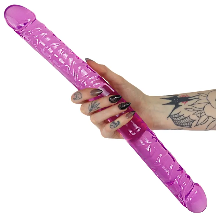 175 Inch Double Ended Dildo Purple Sexy Emporium Dildos