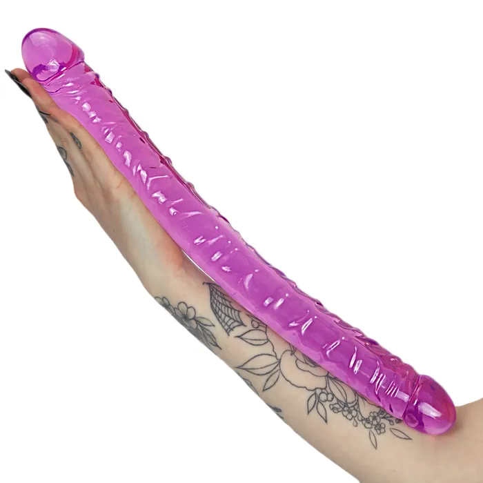 175 Inch Double Ended Dildo Purple Sexy Emporium Dildos