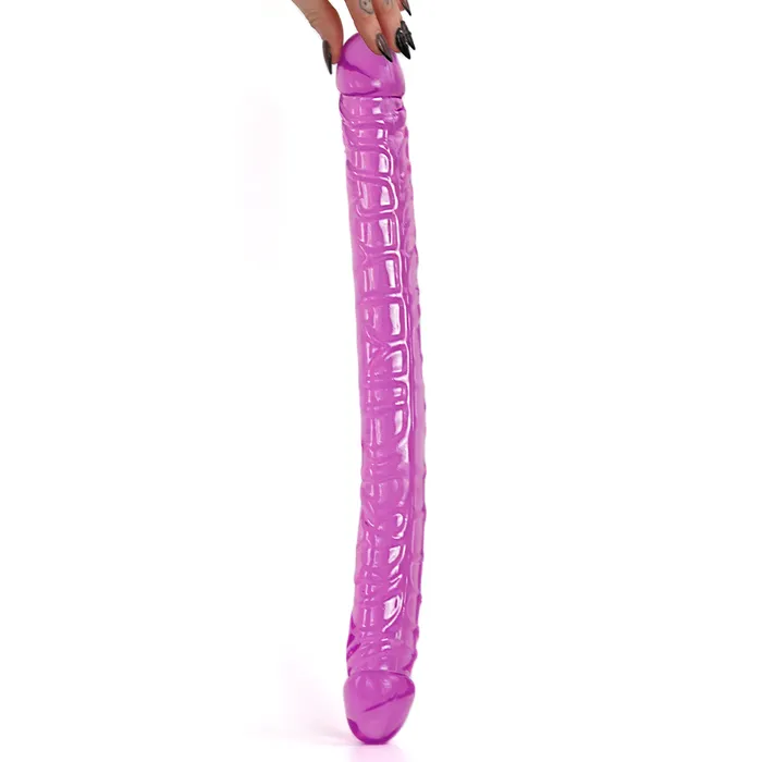 175 Inch Double Ended Dildo Purple Sexy Emporium Dildos