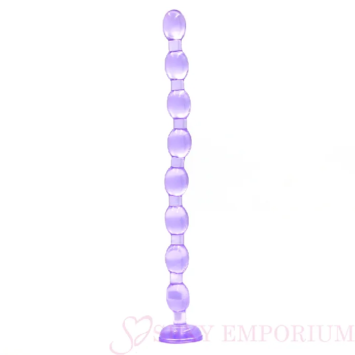 19 Inch Giant Anal Beads Purple Sexy Emporium Anal