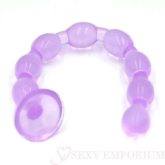 19 Inch Giant Anal Beads Purple Sexy Emporium Anal