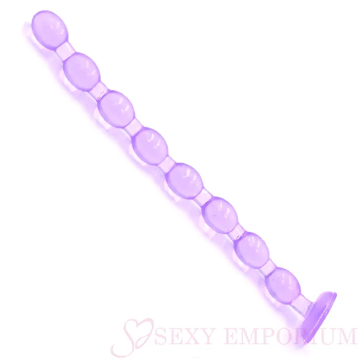 19 Inch Giant Anal Beads Purple Sexy Emporium Anal