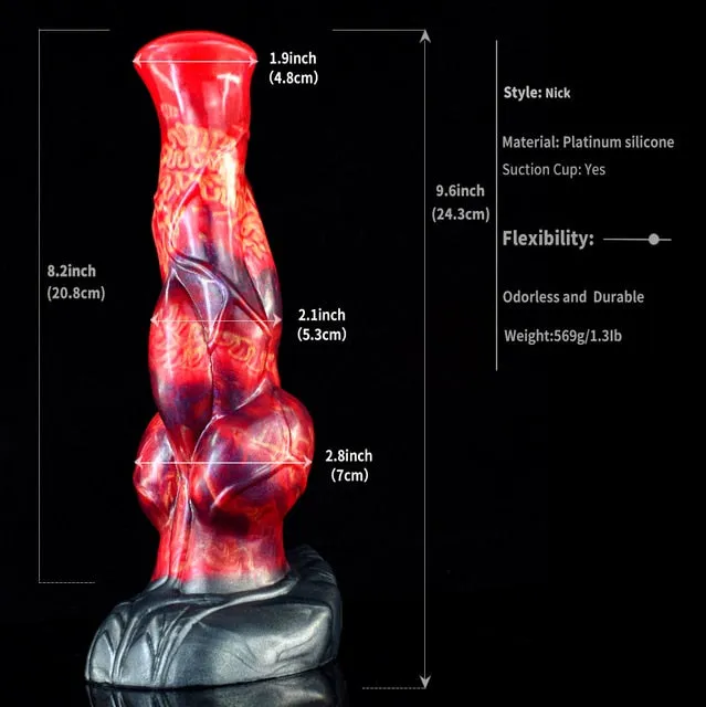 96Inch Nick Muscular Horse Dildo with Huge Knot DirtyToyz Anal 96Inch Nick Muscular Horse Dildo with Huge Knot DirtyToyz Anal