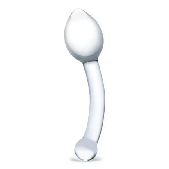 Anal 8 Inch Glass Anal Slider Glas