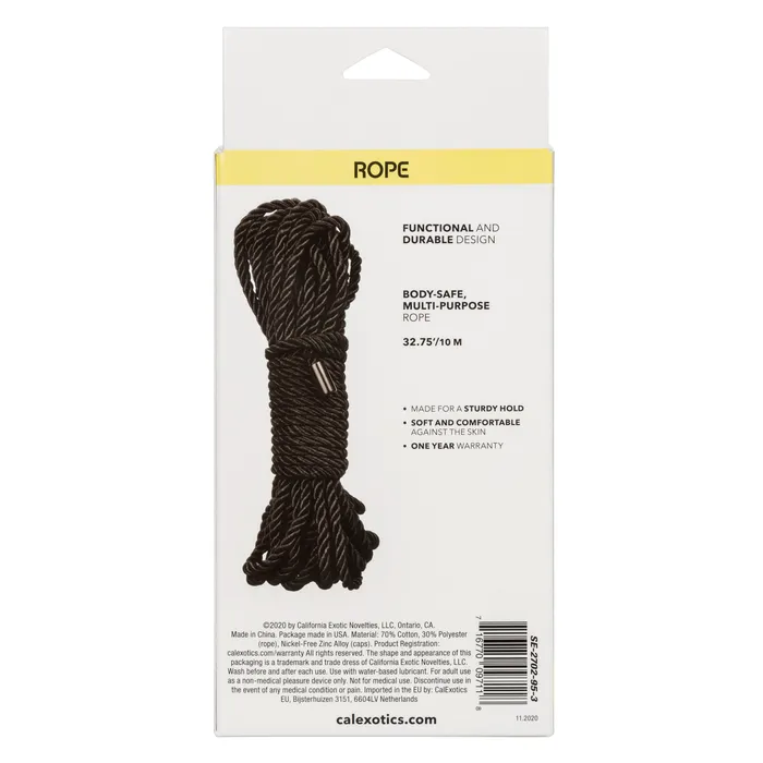 Anal CalExotics Boundless Rope Black Anal CalExotics Boundless Rope Black