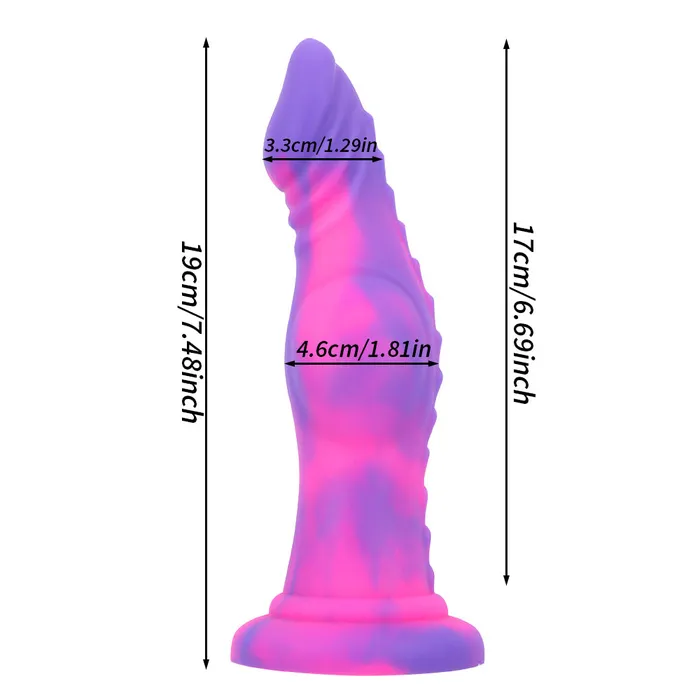 Anal Domlust Monster Dildos Anal Plug Exotic Animal Dildo Silicone Suction Cup Butt Plug