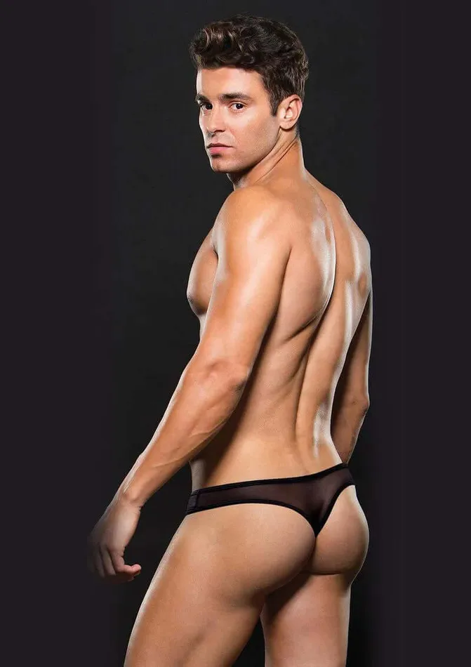Anal Envy Menswear Envy Mesh Thong Mediumlarge Black Anal Envy Menswear Envy Mesh Thong Mediumlarge Black