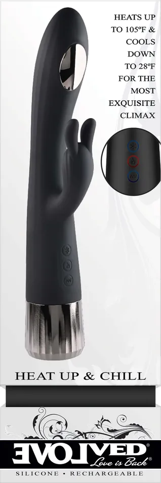 Anal Evolved Novelties Heat Up and Chill Black