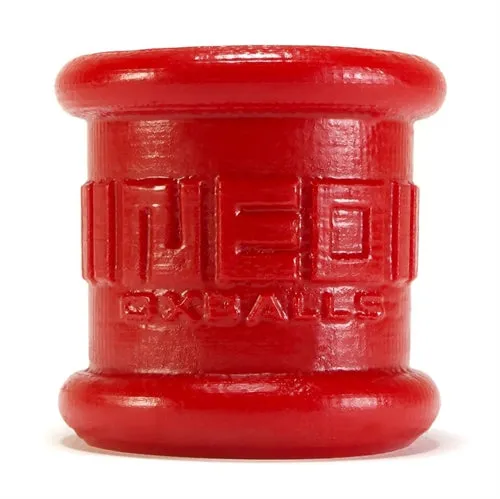 Anal Oxballs Neo 2 Inch Tall Ball Stretcher Squishy Silicone Red