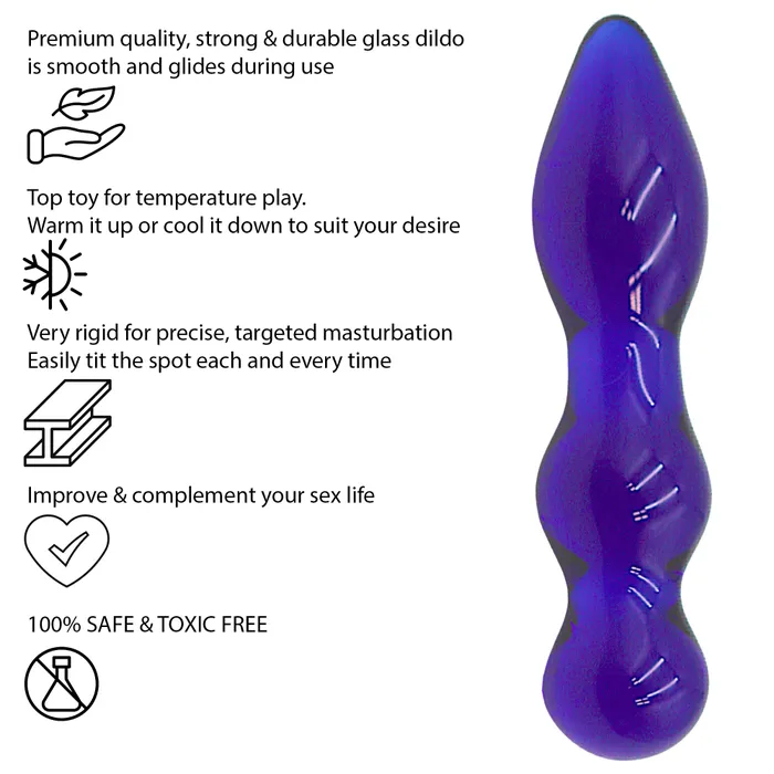 Anal Sexy Emporium 52 Inch Ribbed Dildo