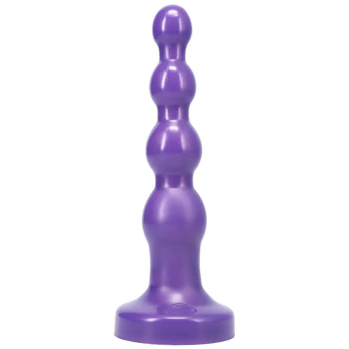 Anal Tantus Silicone Large Ripple Butt Plug Midnight Purple Tantus