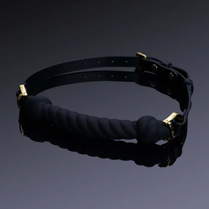 Anal UPKO KnotShaped Mouth Gag Black UPKO