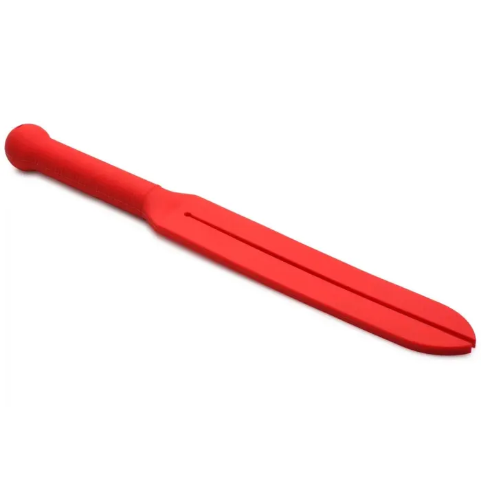 Anal XR Brands Stung Silicone Tawse Red BDSM Paddle