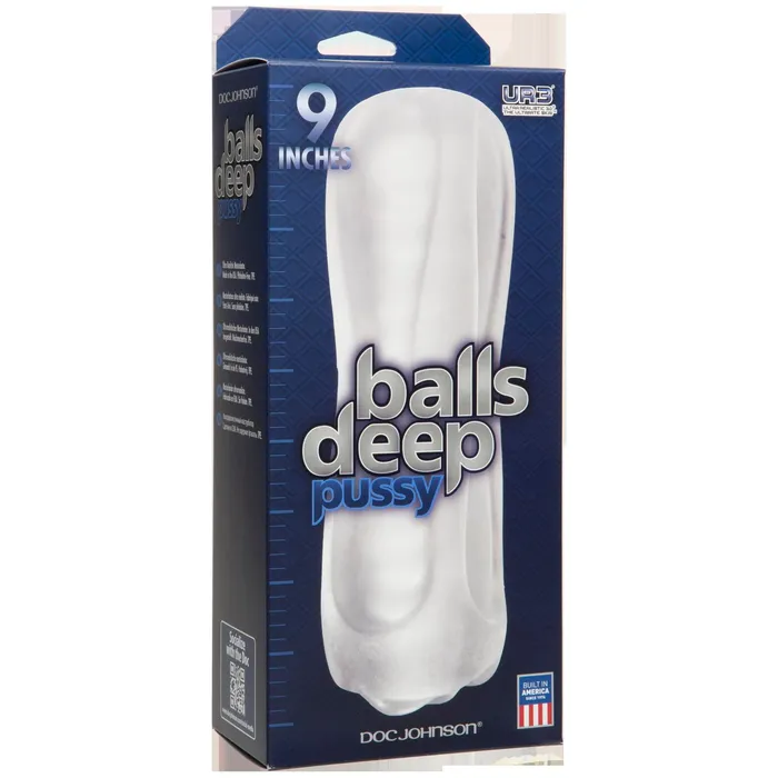 Balls Deep Pussy 9 Inches Doc Johnson Dildos