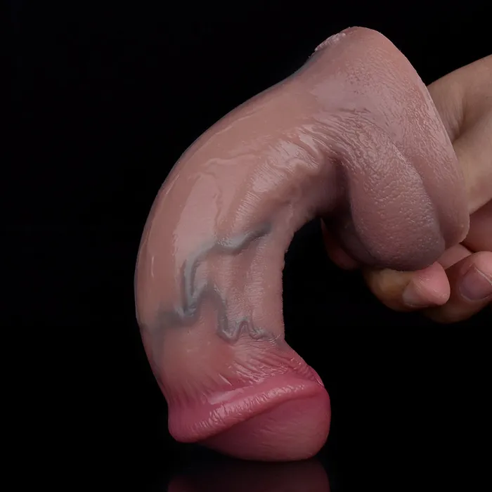 Big Suction Cup Realistic Dildo Butt Plug Thick Short Lifelike Silicone Anal Dildos Sex Toy NobleSculpt Anal