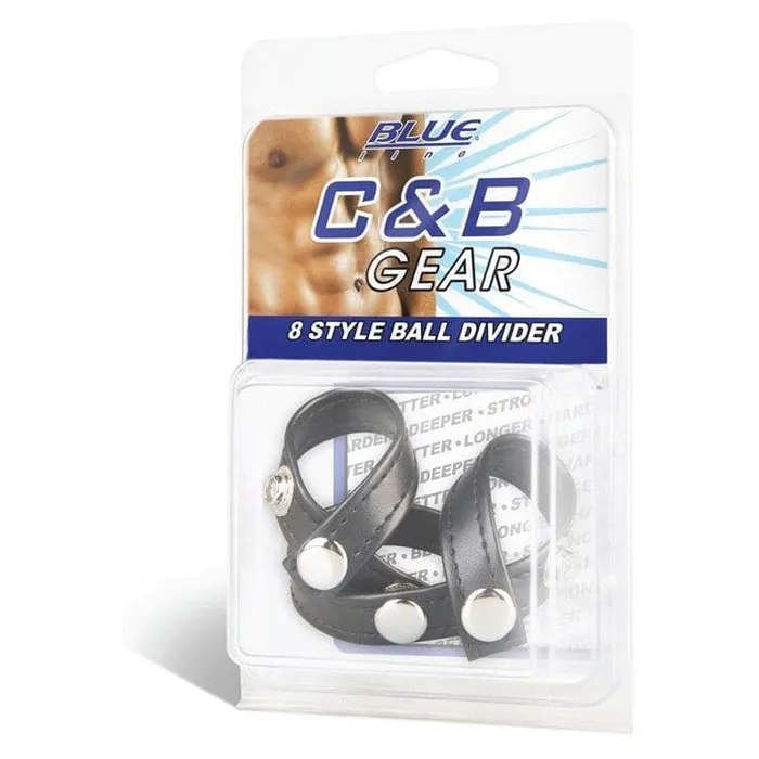 Blue Line 8 Style Ball Divider Black Blue Line Anal