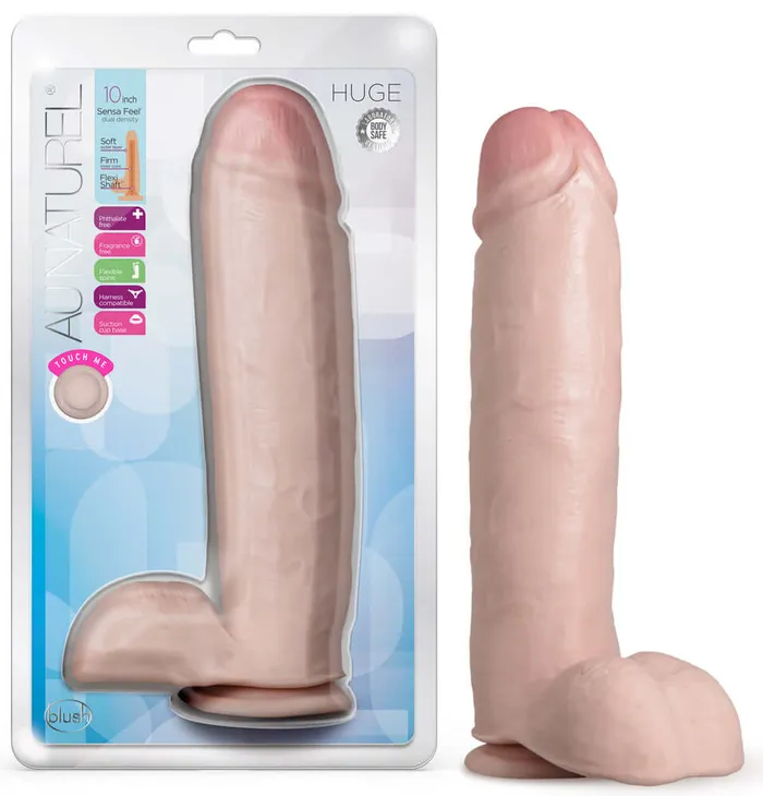 Blush Au Naturel Huge 10 Inch Dildo Vanilla Dildos Blush Au Naturel Huge 10 Inch Dildo Vanilla Dildos