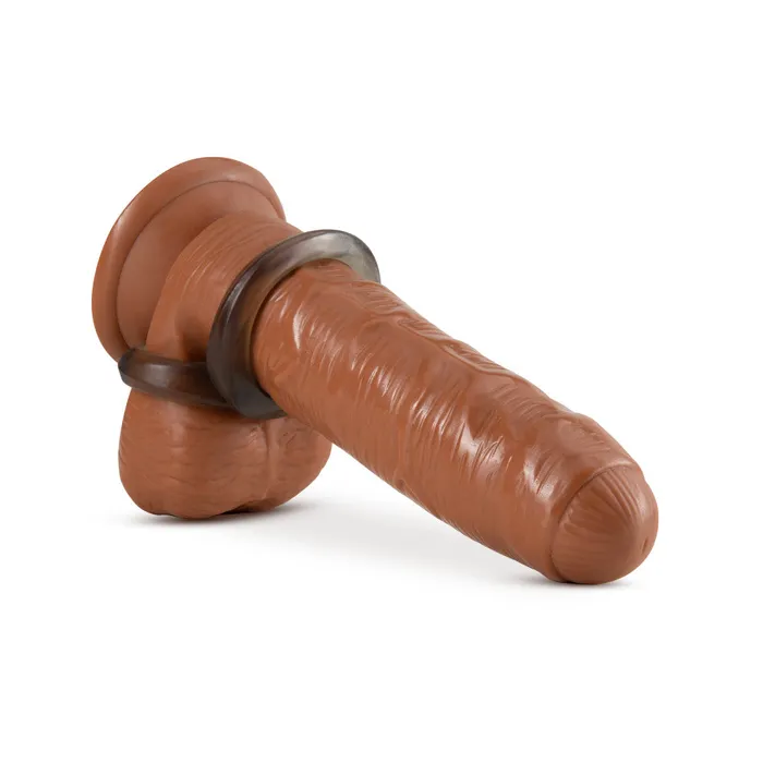 Blush Novelties Male Sex Toys Stay Hard Cock Ring and Ball Strap Black