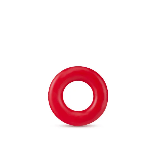 Blush Vibrators Stay Hard Donut Rings Red