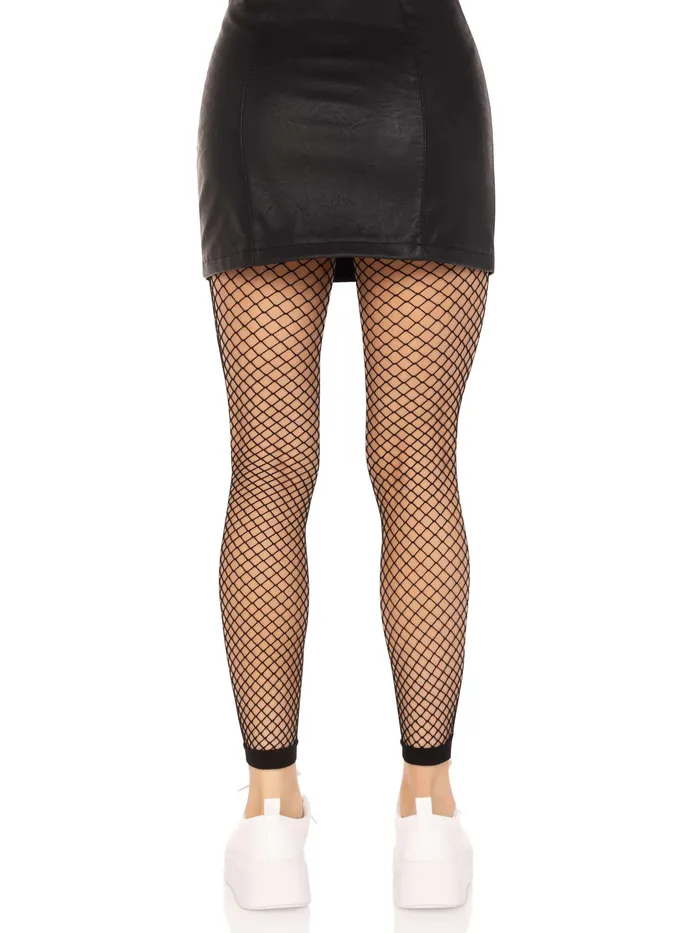 Bodystockings Playsuits Leg Avenue Industrial Net Footless Tights One Size Black Bodystockings Playsuits Leg Avenue Industrial Net Footless Tights One Size Black