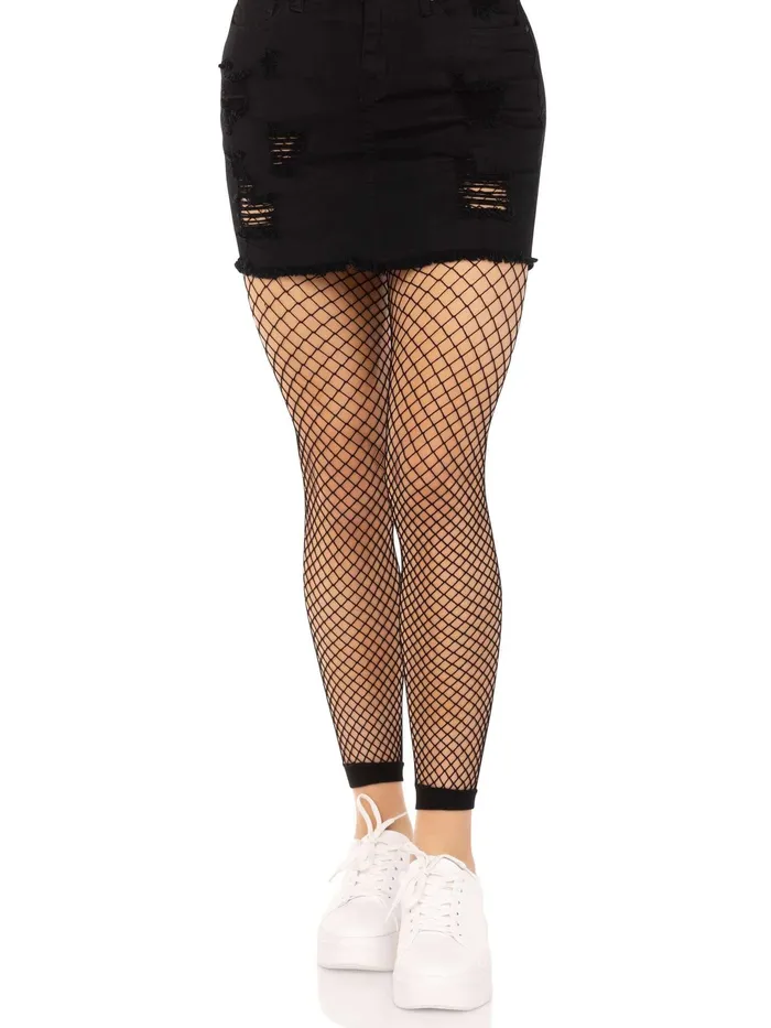 Bodystockings Playsuits Leg Avenue Industrial Net Footless Tights One Size Black Bodystockings Playsuits Leg Avenue Industrial Net Footless Tights One Size Black