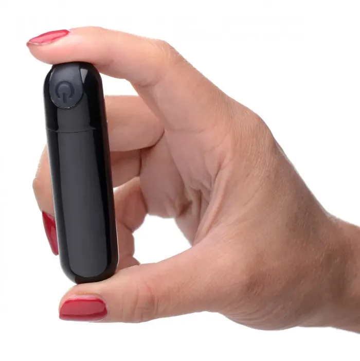 Bullet Vibrator 10X Rechargeable Vibrating Metallic Bullet Black Bang Female Sex Toys Bullet Vibrator 10X Rechargeable Vibrating Metallic Bullet Black Bang Female Sex Toys