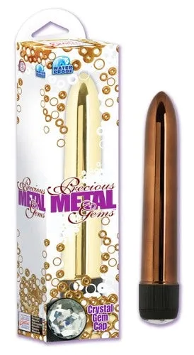 CalExotics Dildos Precious Metal Gems 675 Inches Bronze