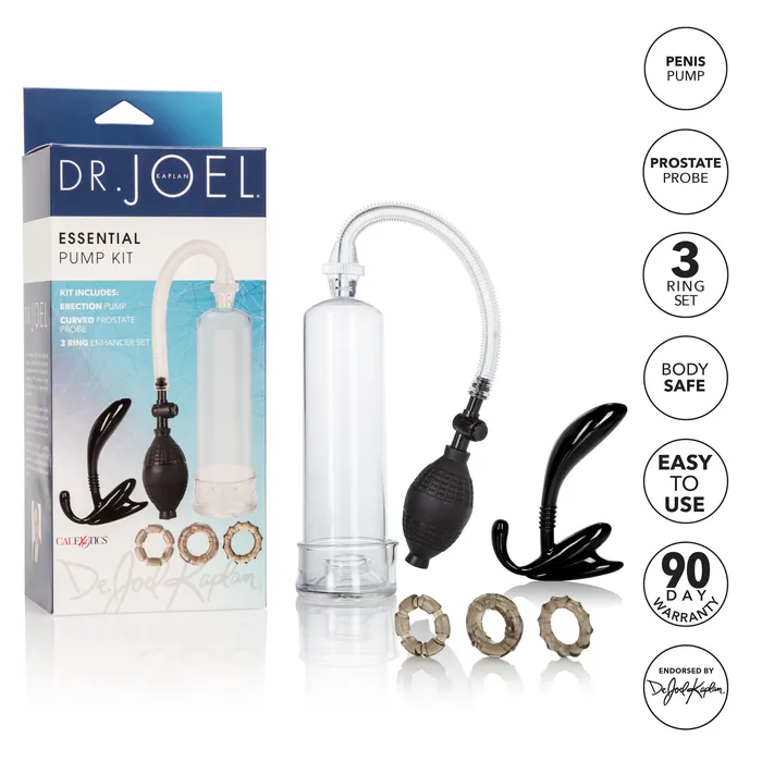 CalExotics Dr Joel Kaplan Essential Pump Kit Enhance Pleasure and Performance Female Sex Toys CalExotics Dr Joel Kaplan Essential Pump Kit Enhance Pleasure and Performance Female Sex Toys