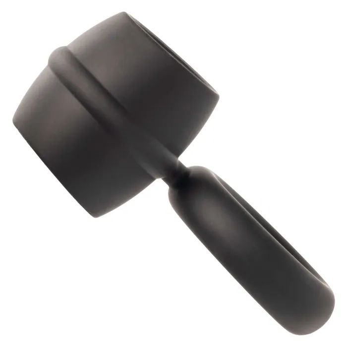 CalExotics Female Sex Toys Alpha Liquid Silicone Dual Support Magnum Ring Black CalExotics Female Sex Toys Alpha Liquid Silicone Dual Support Magnum Ring Black