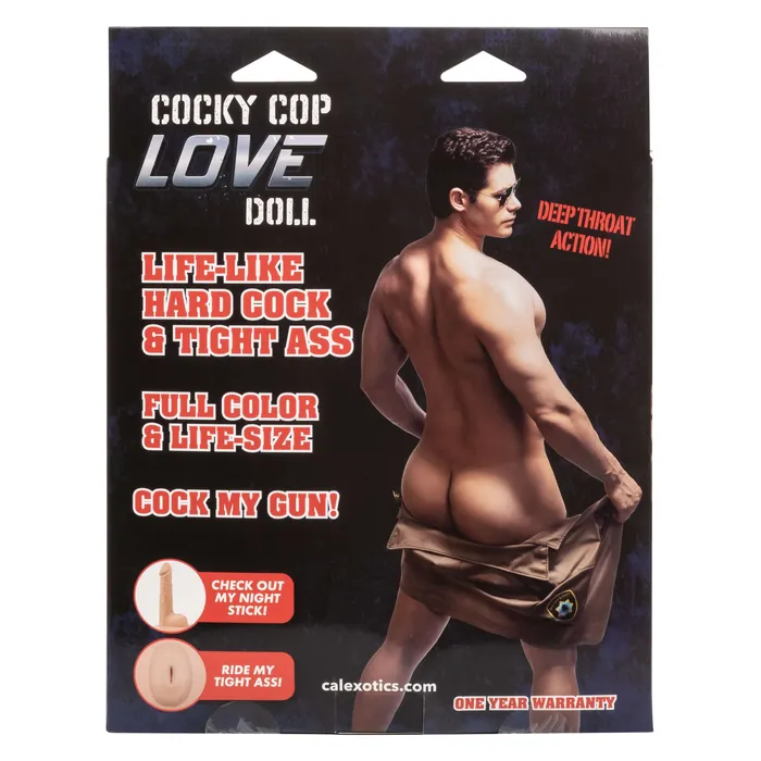 CalExotics Male Sex Toys Cocky Cop Love Doll CalExotics Male Sex Toys Cocky Cop Love Doll