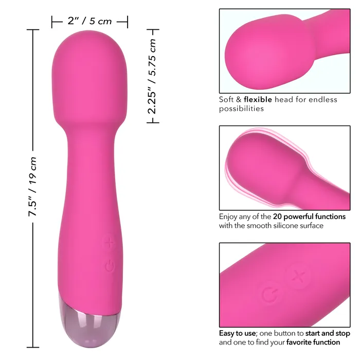 CalExotics Mini Miracle Massager Rechargeable Female Sex Toys CalExotics Mini Miracle Massager Rechargeable Female Sex Toys