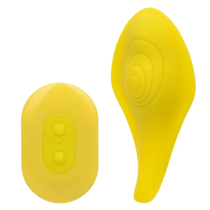 CalExotics Neon Vibes the Secret Vibe Yellow Vibrators
