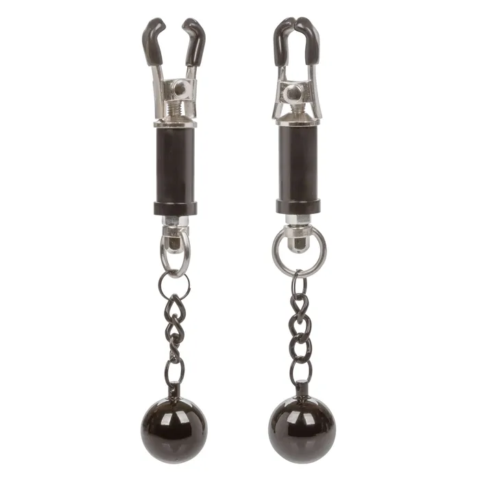CalExotics Nipple Grips Weighted Twist Nipple Clamps Female Sex Toys CalExotics Nipple Grips Weighted Twist Nipple Clamps Female Sex Toys