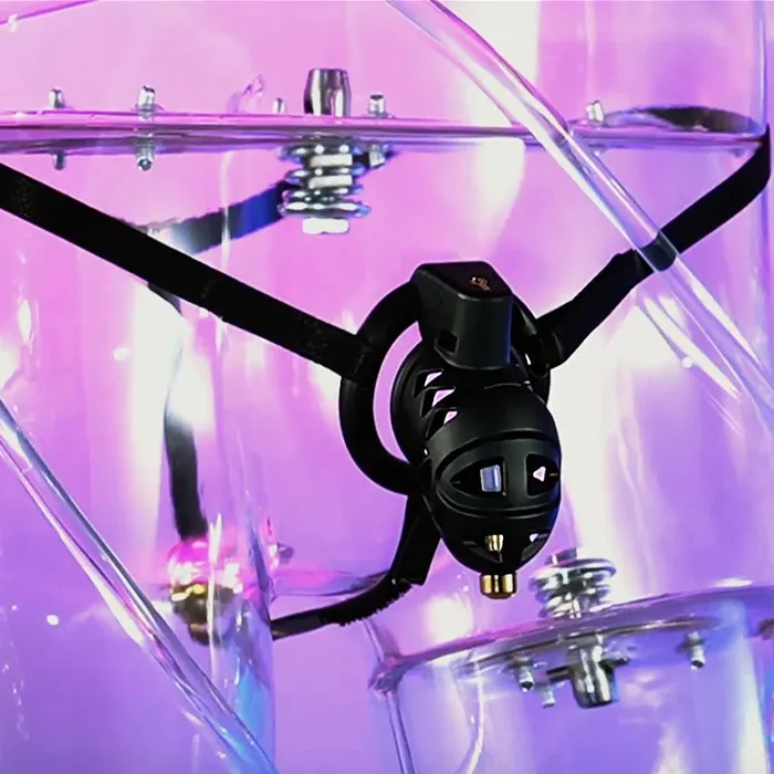 Chastity Cock Cage 4 Penis Rings Dick Bondage Fetish Resin Male BDSM Toys Domlust Male Sex Toys