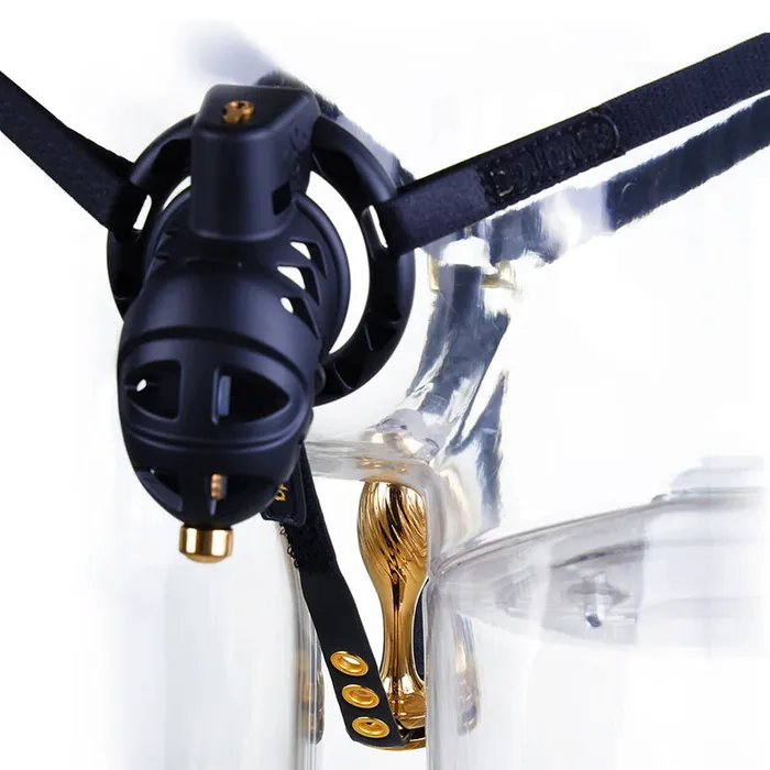 Chastity Cock Cage 4 Penis Rings Dick Bondage Fetish Resin Male BDSM Toys Domlust Male Sex Toys