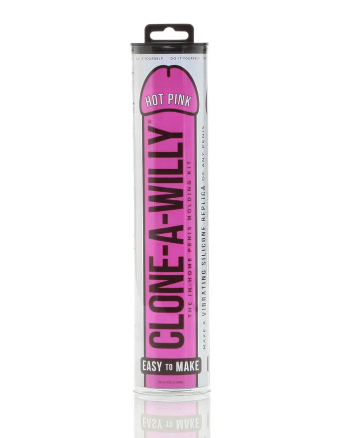 CloneaWilly Vibrators CloneaWilly Kit Hot Pink
