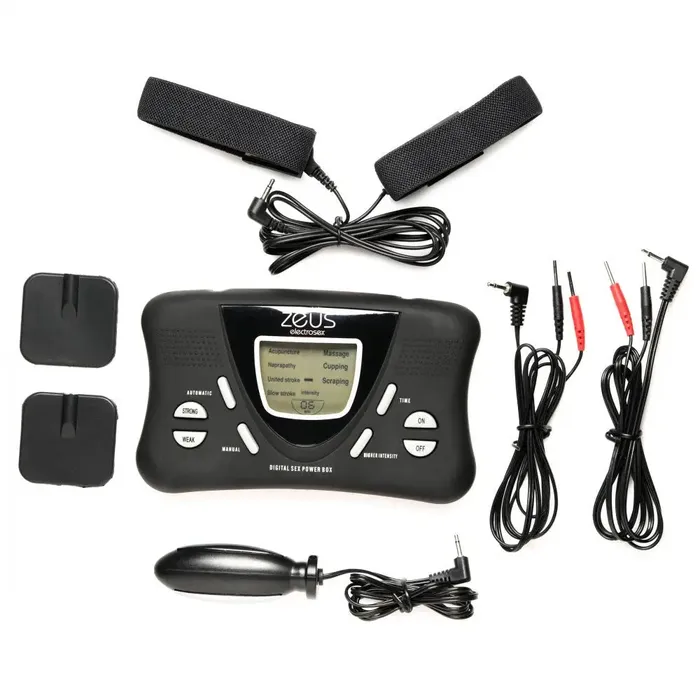 Complete Electrosex Kit Deluxe EStim Kit Zeus Electrosex Couples