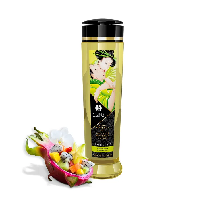 Couples Massage Oils Irresistible 8 Fl Oz Asian Fusion Shunga