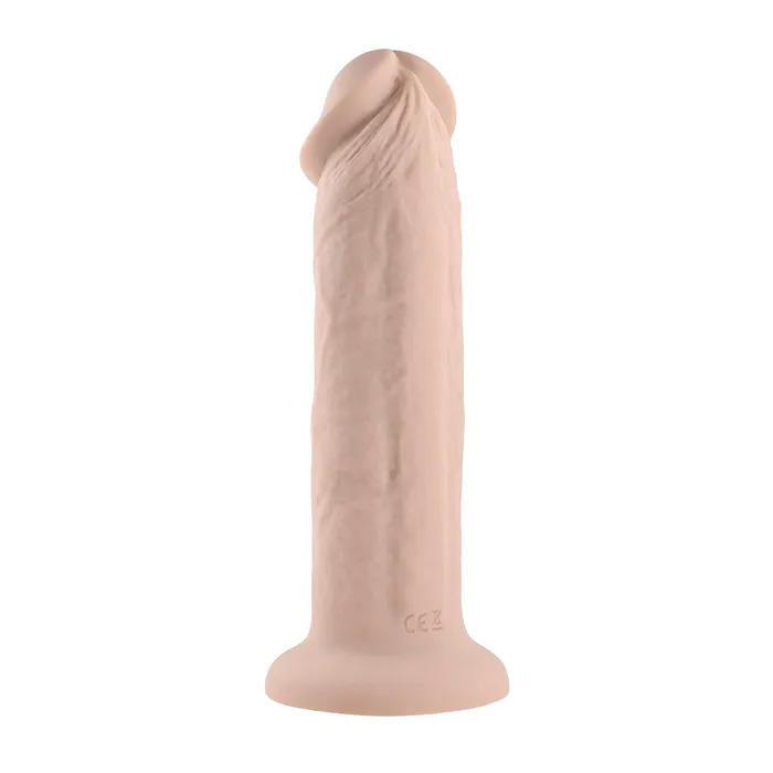 Dildos Evolved Novelties 7 Inch Girthy Vibrating Dong Light Dildos Evolved Novelties 7 Inch Girthy Vibrating Dong Light