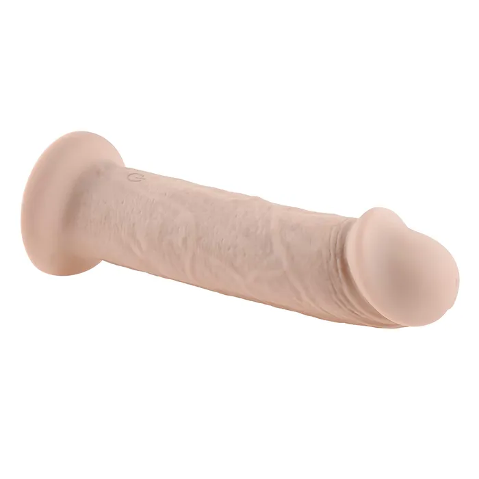Dildos Evolved Novelties 7 Inch Girthy Vibrating Dong Light Dildos Evolved Novelties 7 Inch Girthy Vibrating Dong Light