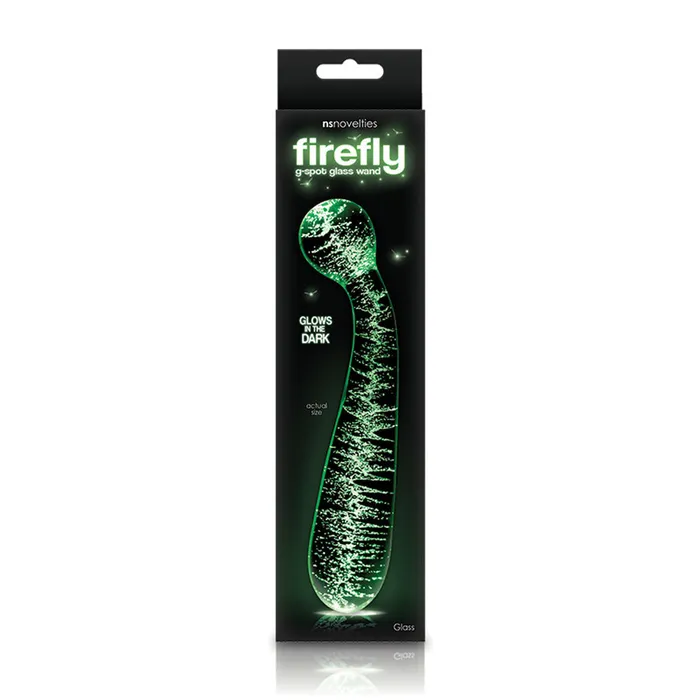 Dildos nsnovelties Firefly Glass GSpot Glass Wand