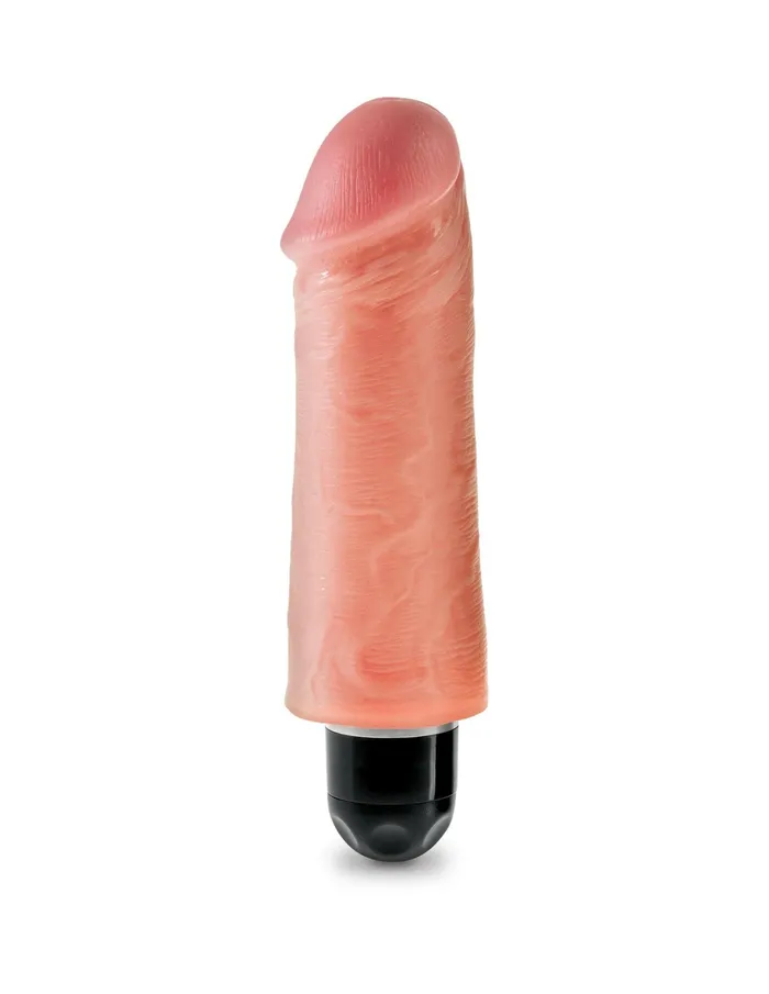 Dildos Pipedream King Cock 5 Inch Vibrating Stiffy Flesh
