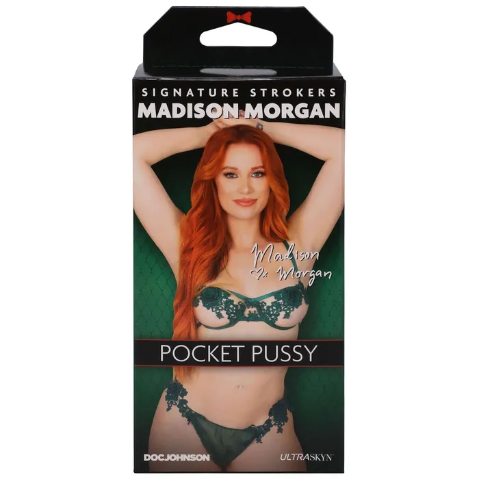 Doc Johnson Signature Strokers Madison Morgan Ultraskyn Pocket Pussy Vanilla Male Sex Toys Doc Johnson Signature Strokers Madison Morgan Ultraskyn Pocket Pussy Vanilla Male Sex Toys